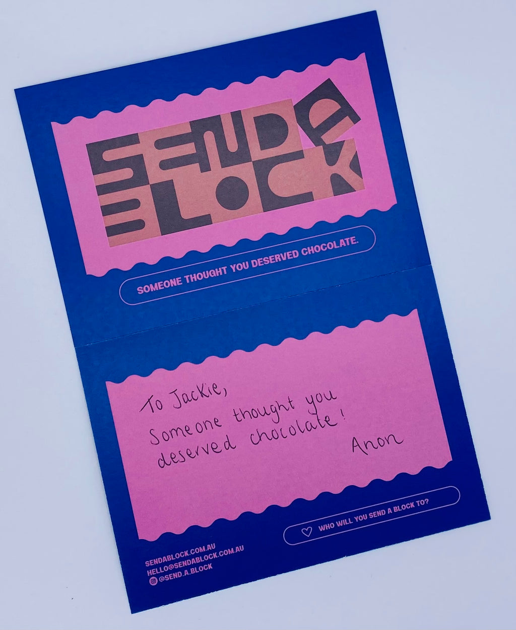Send a Block Classic