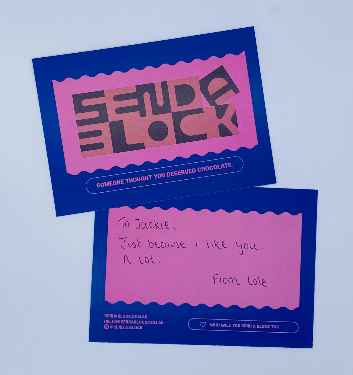 Send a Block Classic