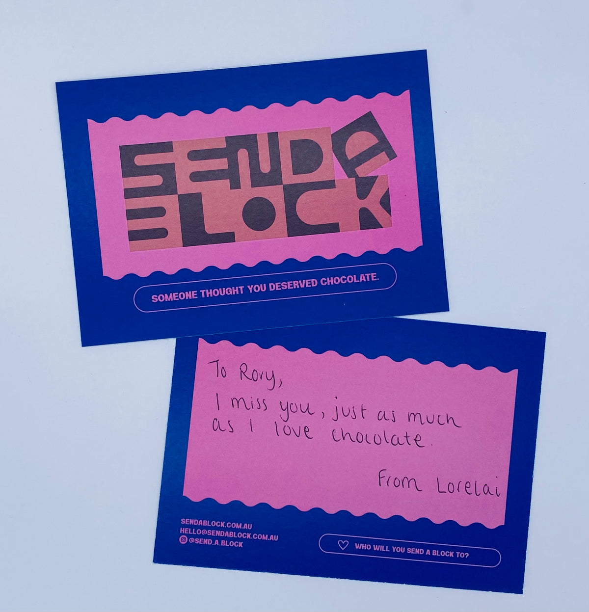 Send a Block Classic